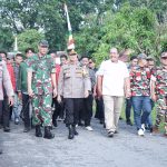 Wabup Taufik Hadiri Peresmian Kampung Kebangsaan Polres Asahan