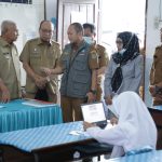 Bupati Asahan Tinjau Pelaksanaan ANBK di Air Batu