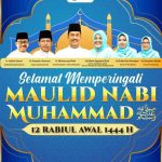 Rudi dan Amsakar Sampaikan Selamat Memperingati Maulid Nabi Muhammad SAW