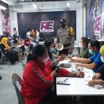 Sempat Kosong Stok Vaksin, Polsek Lubuk Baja Amankan Pelaksanaan Vaksin di Grand Batam Mall