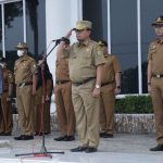 Sekda Asahan Pimpin Apel Gabungan Bulan November 2022