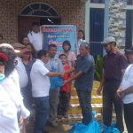 Panitia Natal Oikumene Kepri Bagikan Sembako ke Jemaat di Punggur