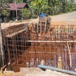 Warga Daik Lingga Mengeluh, Pengerjaan Jembatan Baru Mangkrak