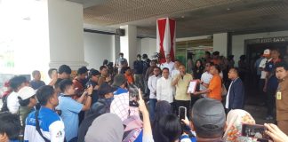 Gelar Aksi Tolak Omnibus Law, DPRD Kota Batam Menerima Perwakilan Buruh