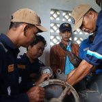 SPAM BP Batam Lakukan Penutupan Pintu Air dan Patroli Waduk Duriangkang