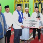 Safari Ramadhan 1444 H Ditutup Bupati dan Wakil Bupati Siak di Kampung Lubuk Umbut Kecamatan Sungai Mandau