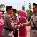 Kapolres Bintan Pimpin Upacara Serah Terima Jabatan Pejabat Polres Bintan