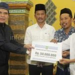 Anggota Komisi III DPRD Batam Ikut Safari Ramadan di Batuaji