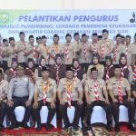 Alfedri dilantik sebagai Kamabicab Gerakan Pramuka Siak 2023-2028