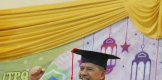Bupati Siak Pimpin Wisuda 1230 Santri MDTA dan TPQ se-Kecamatan Tualang