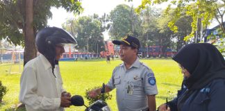 Jasa Raharja Kepri Bersama Tim Pembina Samsat Kabupaten Karimun dan Sat Lantas Polres Karimun Gelar Pemeriksaan Kendaraan Bermotor