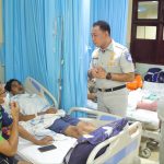 Direktur utama Jasa Raharja Rivan A. Purwantono Kunjungan Ke RSUP Prop.Dr.R.D. Kandou Manado, Pastikan Korban Kecelakaan Terlayani dengan Baik