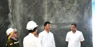 Kepala BP Batam Tinjau Progres Pembangunan Gedung VVIP Bandara Internasional Hang Nadim