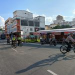 Polres Lingga Pantau Kamtibmas di Jalan Sempit dan Padat Melalui Patroli Sepeda