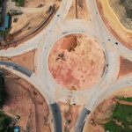 Peningkatan Ruas Jalan dan Pembangunan Bundaran Bandara Sudah Mulai Terlihat