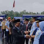 Sekda Siak saksikan sertijab Danlanud Roesmin Nurjadin