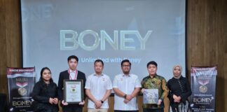Boney Raih Rekor MURI untuk Penjualan Suplemen Peninggi Badan Terbanyak di Marketplace