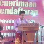 KPUD Bengkalis Terima Berkas Dua Bakal pasangan Calon