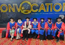 CFO Hopeland Umi Khulsum Meraih Gelar Ph.D dari Asia E University Malaysia