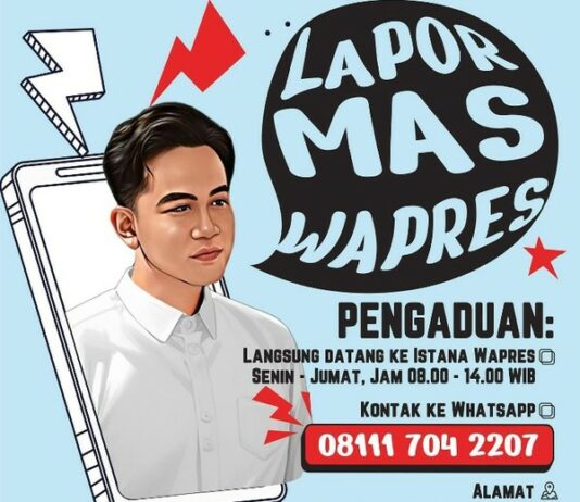 Lebih Ngeri dari Jokowi, Wapres Gibran Buka Aduan Langsung Warga