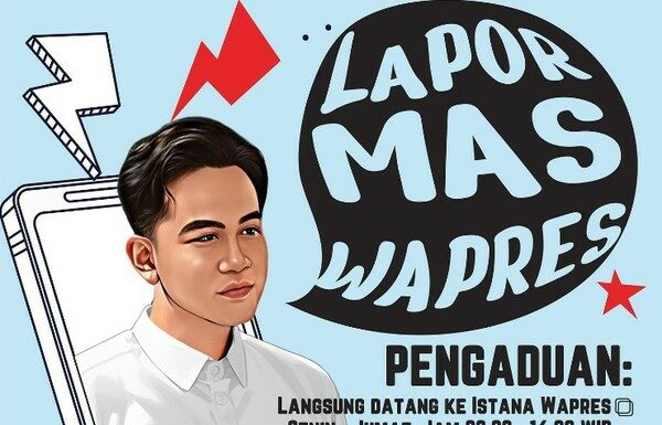 Lebih Ngeri dari Jokowi, Wapres Gibran Buka Aduan Langsung Warga