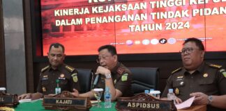 Konferensi Pers Harkordia 2024, Kajati Kepri Tahan 3 Tersangka Tipikor dan Paparkan Penanganan Perkara Tipikor Sepanjang 2024
