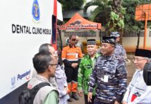 Koarmada RI Gelar Baksos, Bakkes, dan Makan Bergizi di Bekasi