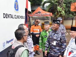 Koarmada RI Gelar Baksos, Bakkes, dan Makan Bergizi di Bekasi