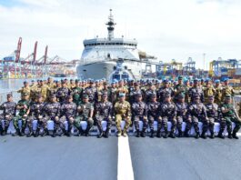 Satgas MTF TNI Konga XXVIII-O/UNIFIL Kembali ke Tanah Air, Disambut Kasal dan Pangkoarmada RI