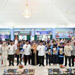 Keberangkatan 164 JCH Kloter 12 Menuju Madinah Dilepaskan Oleh Bupati Kasmarni dan Rombongan