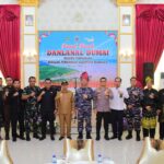 Wakil Bupati Bengkalis Sambut Kedatangan Danlanal Dumai