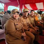 Dipimpin Menko Polkam, Bupati Kasmarni Ikut Apel Kesiapsiagaan Karhutla Nasional