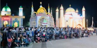 Momen Langka Penuh Berkah, Lautan Manusia Padati Malam Penutupan MTQ ke-43 Tingkat Provinsi Riau di Bengkalis