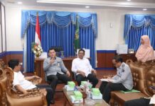 Ketua DPRD Batam Sambut Kunjungan Silaturrahmi Kakanwil Kemenkum Kepri