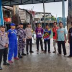 Kapolsubsektor Penuba Respon Cepat Tinjau Lokasi Pelantar Warga Roboh Akibat Cuaca Ekstrem