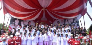 Paskibraka Bengkalis Tunaikan Tugas dengan Sempurna