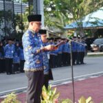 Sekda Bengkalis Pimpin Upacara HUT RI Ke-80