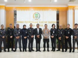 Ketua DPRD Kota Batam Sambut Kunjungan Studi Peserta Pendidikan Calon Perwira Polri