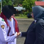 Ketua DPRD Lingga Maya Sari Hadiri Upacara Peringatan Hari Pahlawan Nasional di Dabo