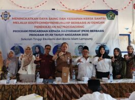 STEBI Lampung Dorong Kemandirian Ekonomi Santri Lewat Pelatihan Berbasis AI