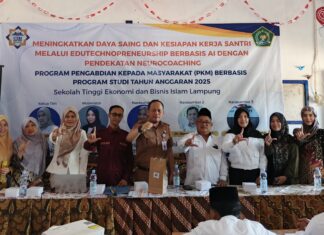 STEBI Lampung Dorong Kemandirian Ekonomi Santri Lewat Pelatihan Berbasis AI