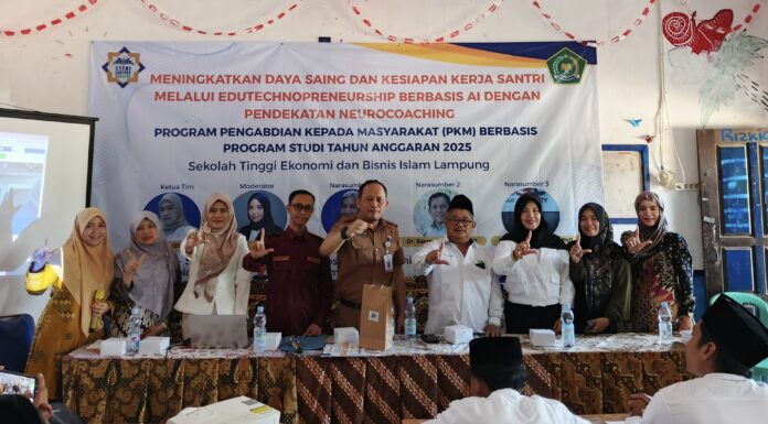STEBI Lampung Dorong Kemandirian Ekonomi Santri Lewat Pelatihan Berbasis AI