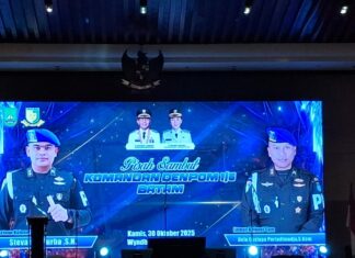 Pemko Batam Gelar Pisah Sambut Komandan Denpom 1/6 Batam