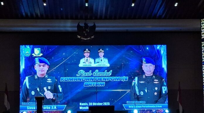 Pemko Batam Gelar Pisah Sambut Komandan Denpom 1/6 Batam